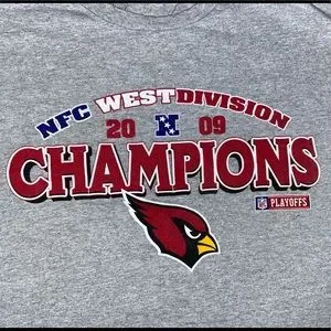 NFL Shirts 209 Arizona Cardinals Nfc West Division Champs